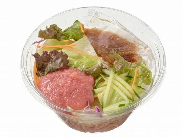 Tarako-Topped Japanese-Style Pasta Salad