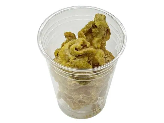 Curry Flavored Chicken Skin Chips