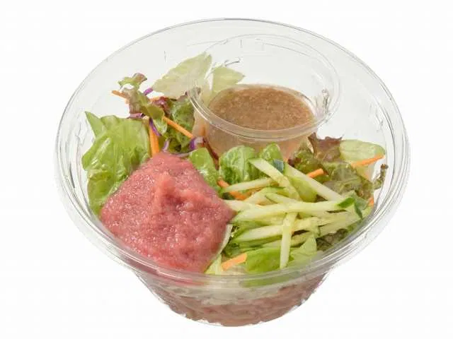 Tarako-Topped Japanese-Style Pasta Salad