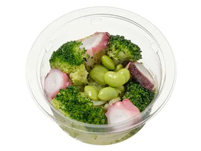 Octopus & Broccoli Salad with Hand-Picked Basil
