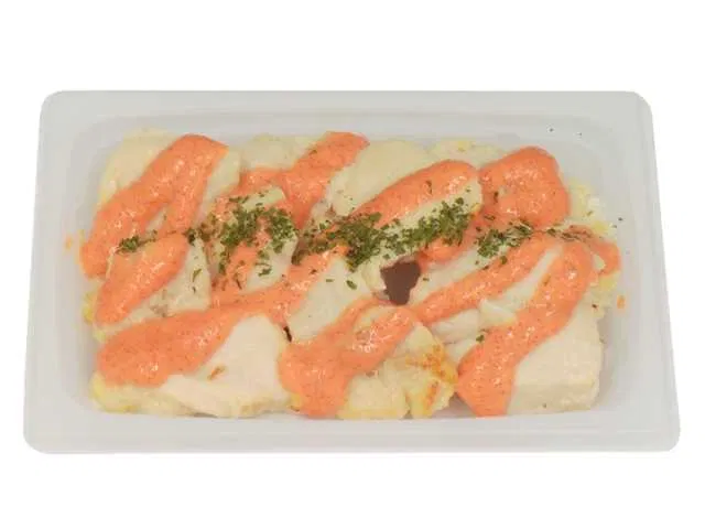 Grilled Chicken Breast Yakitori with Mentai Sauce