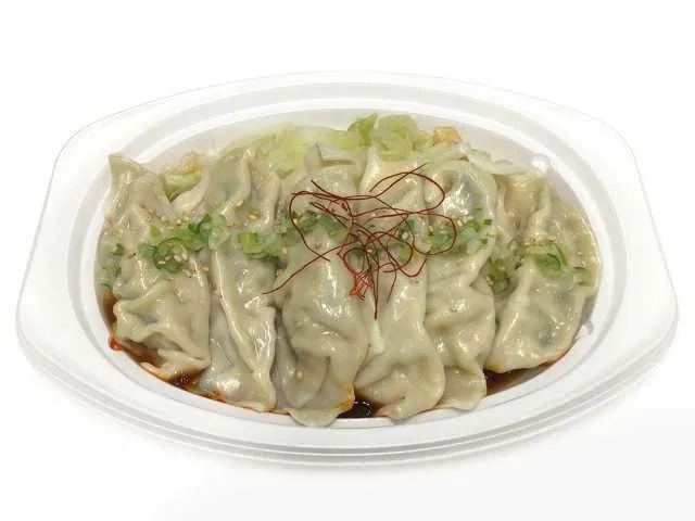 One-Third of Your Daily Vegetables - Water Dumplings with Spicy Aromatic Sauce