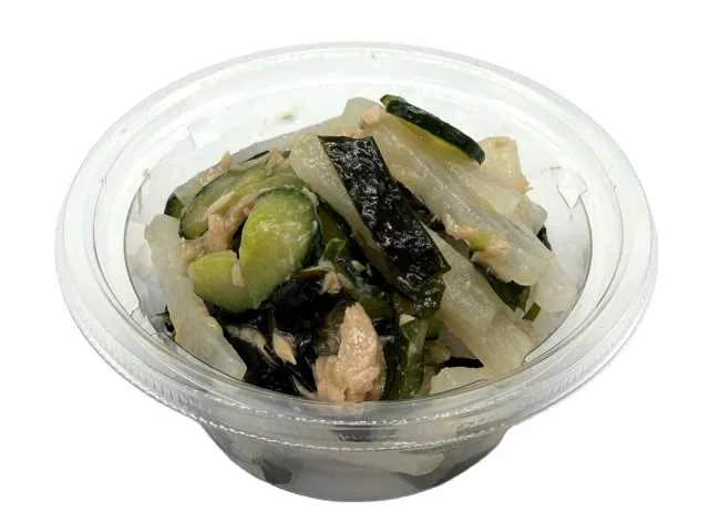 Daikon & Cucumber with Tuna and Wakame — Sanriku Wakame Used