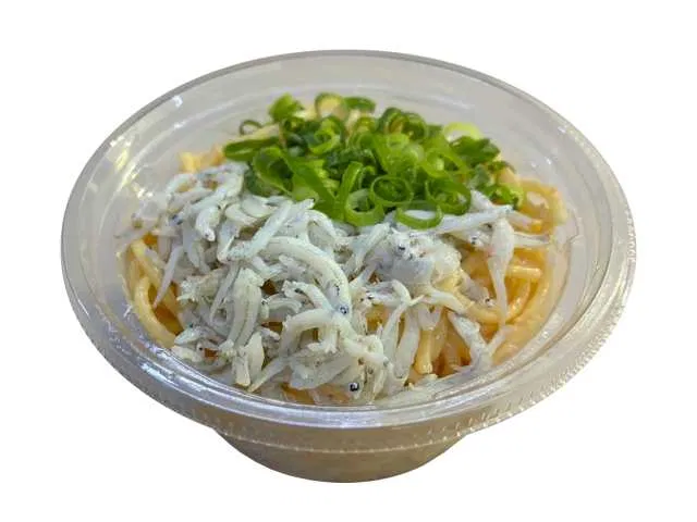 Spaghetti Salad with Shirasu and Mentaiko Mayo