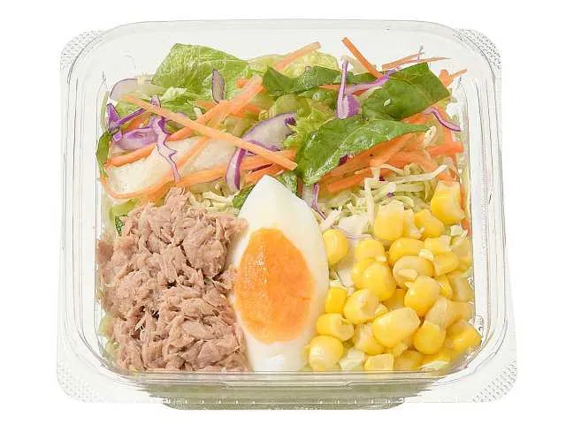Tuna, Egg and Corn Salad