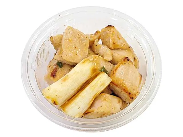 Chicken breast and white leek with negi-salt sauce