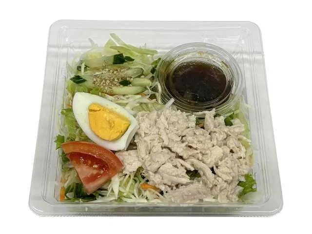 Steamed Chicken and Crunchy Vegetable Salad