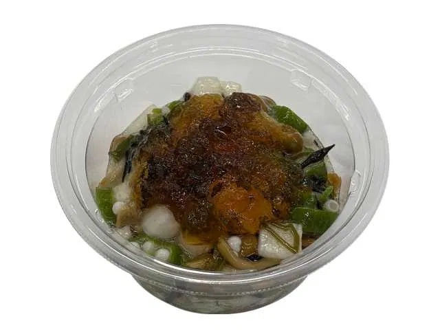 Neba-Neba Salad with Dashi Jelly
