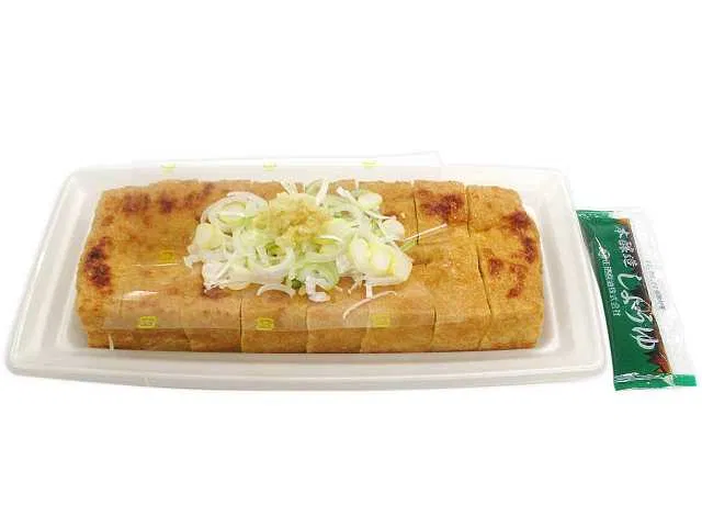 Tochio Abura-age with Green Onion & Ginger