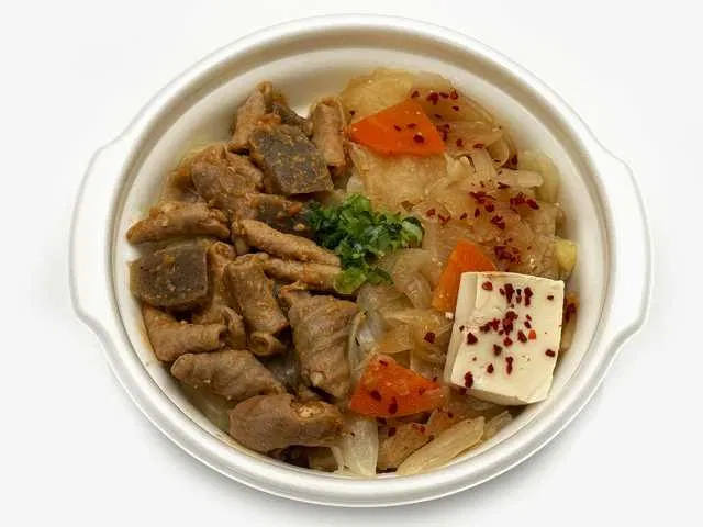 Spicy Miso Motsu Nabe with Hokkaido Pork Offal