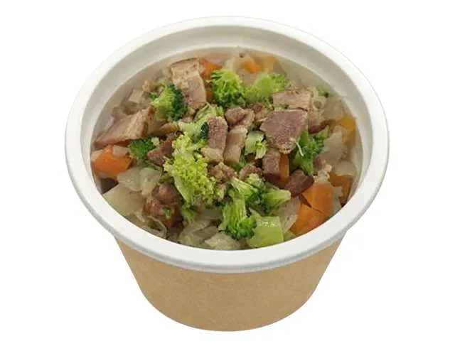 Beef Consommé Soup with 1/3 of Your Daily Veggies