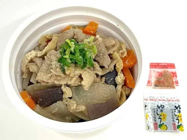 Pork and Vegetable Miso Soup with Kyushu Miso