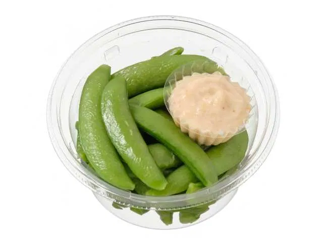 Snap Peas with Miso Mayonnaise