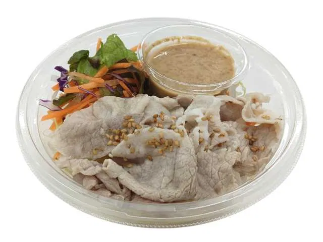 Sesame Ponzu Pork Shabu-Shabu Pasta Salad