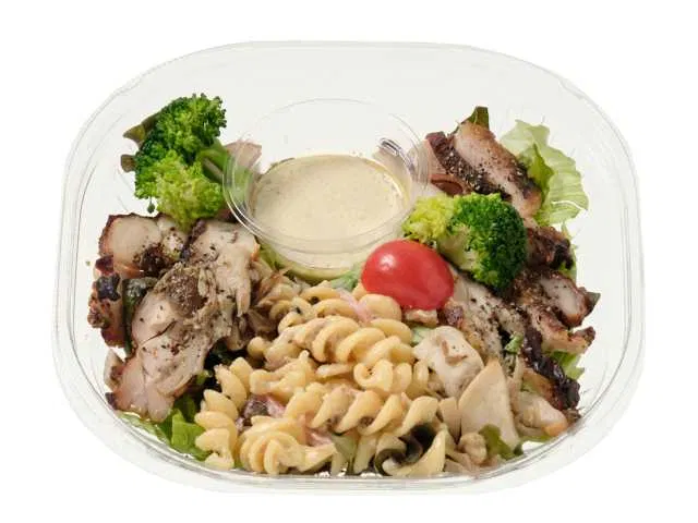 Grilled Chicken and Mushroom Salad