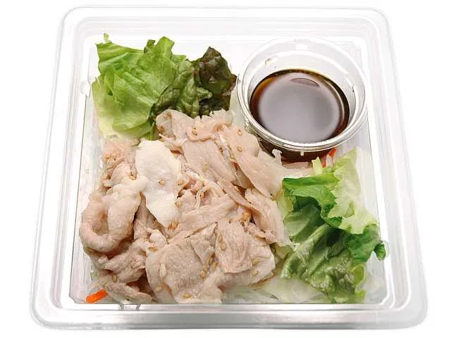 High-Protein Pork Shabu-Shabu Salad