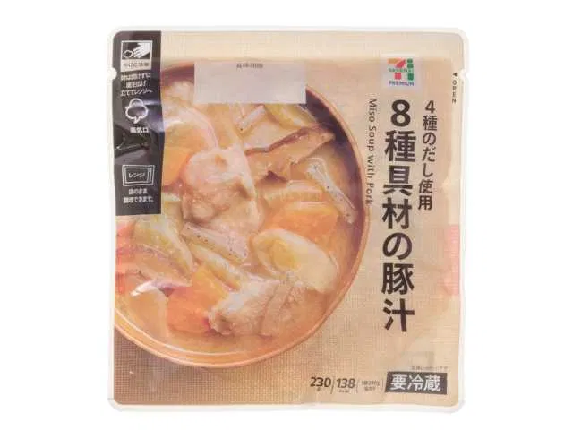 7 Premium Eight-Ingredient Pork Miso Soup