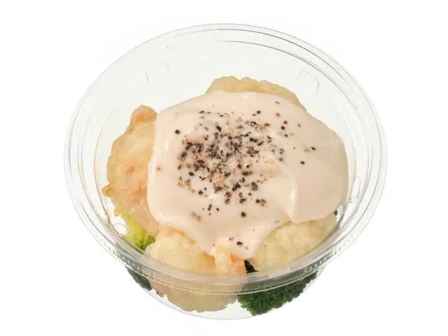 Shrimp Mayo with Broccoli