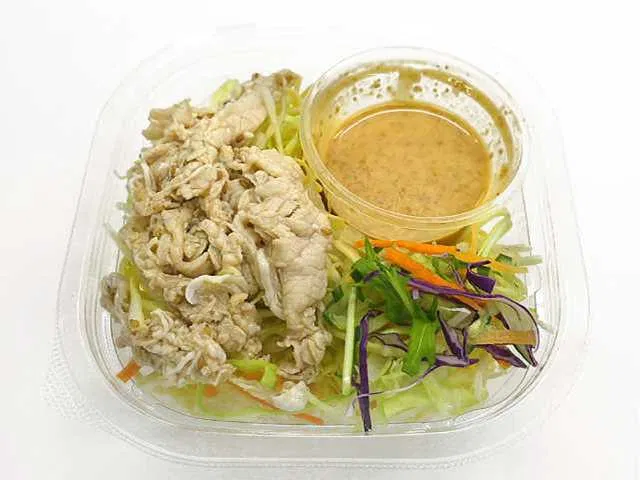 Pork Shabu-Shabu Pasta Salad with Sesame Ponzu