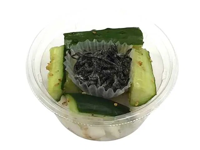 Turnip & Cucumber Snack with Salted Kelp