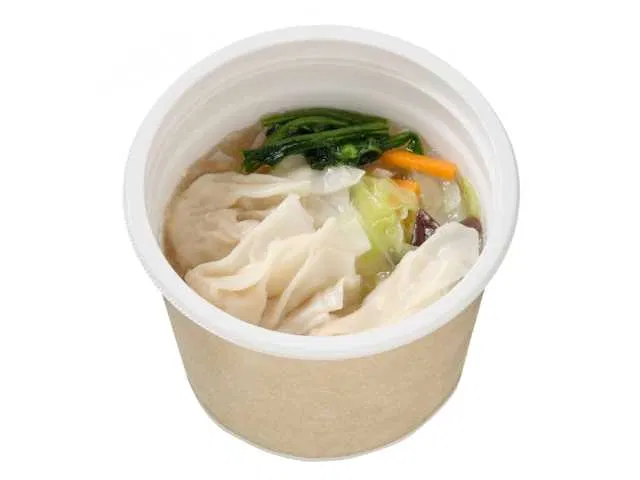 Silky Shrimp Wonton Soup with Umami Salt