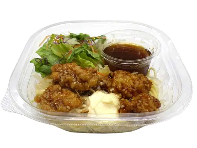 Sweet and Spicy Chicken Breast Karaage Pasta Salad