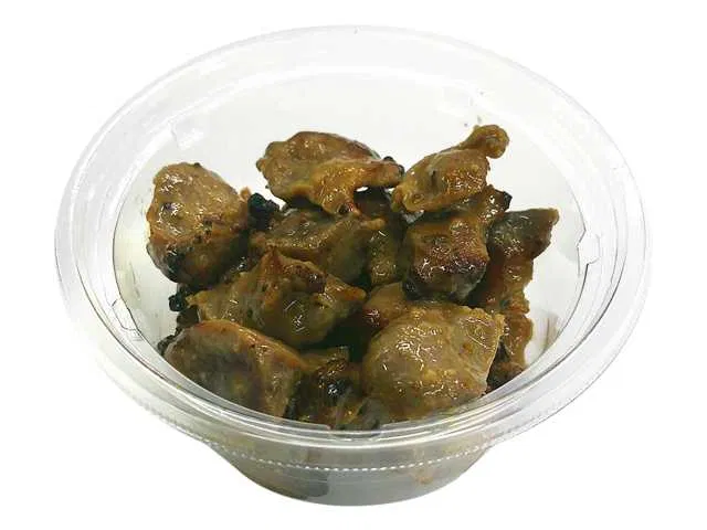 Lemon-Scented Black Pepper Grilled Chicken Gizzards