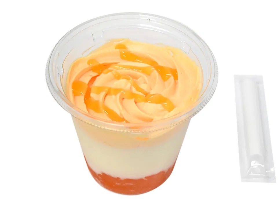 Mix-It-Up Sweets: Melon Milk with Warabi Mochi