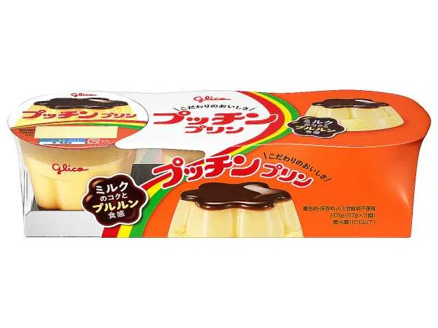 Glico Pucchin Pudding 67g × 3