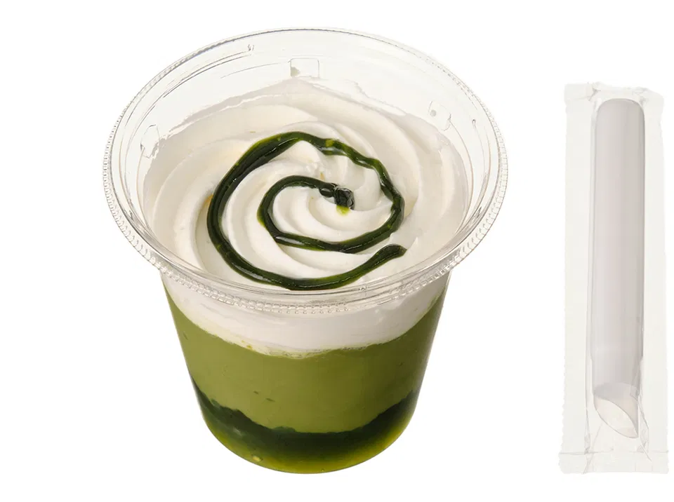 Mix-It Sweets: Matcha Latte with Warabi Mochi