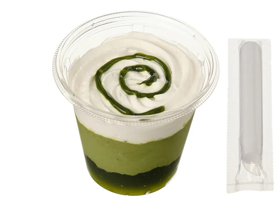 Mix-It Sweets: Nishio Matcha Latte with Warabi Mochi