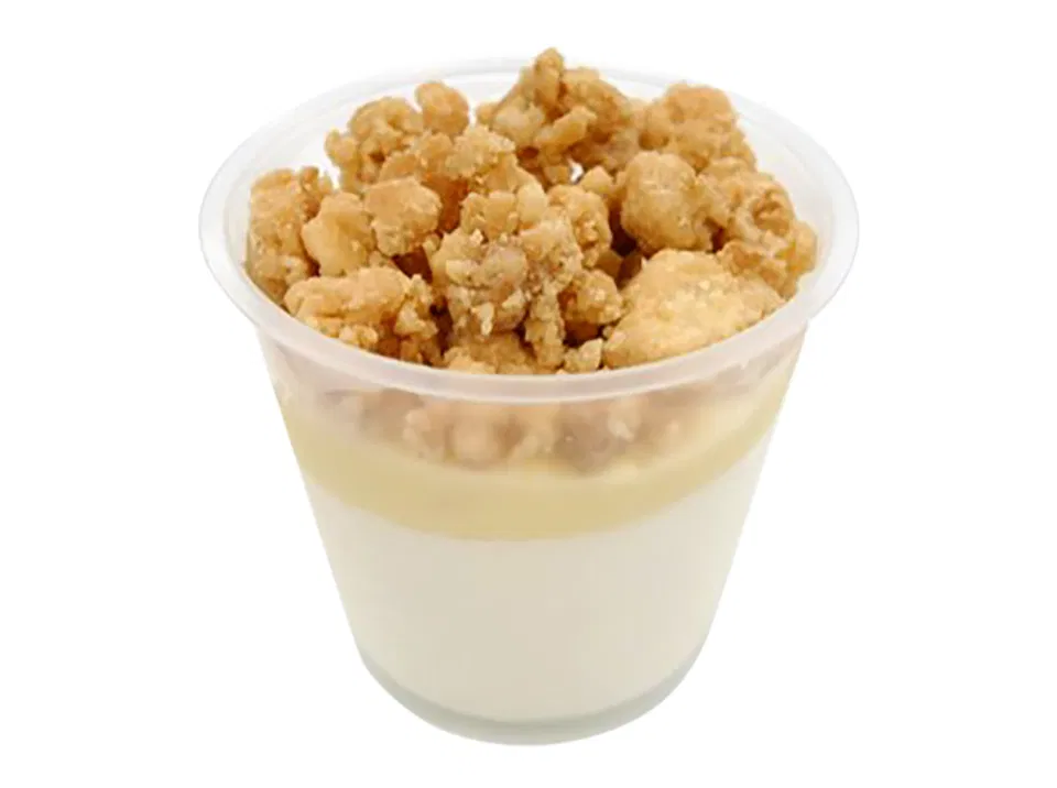 Crispy Salted Chinsuko & Rich Cream Cheese Mousse