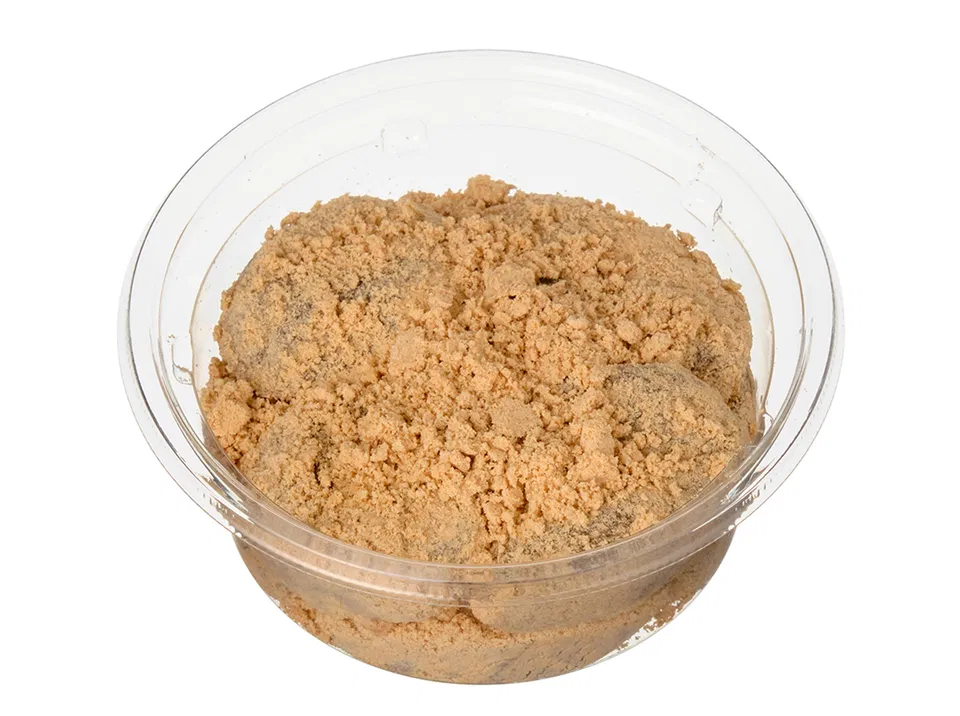 Jelly-like Warabi Mochi with Okinawan Brown Sugar Syrup