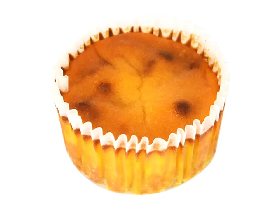 Pumpkin Basque Cheesecake made with Washan Town pumpkins
