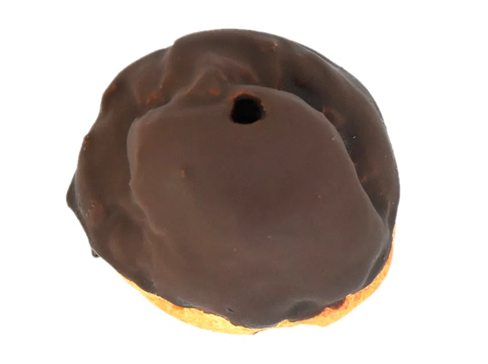 Choco-Mint Cream Puff with Kitami Japanese Peppermint