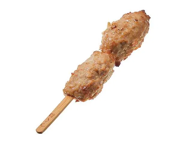 Oden: Chicken Tsukune Skewers with Cartilage