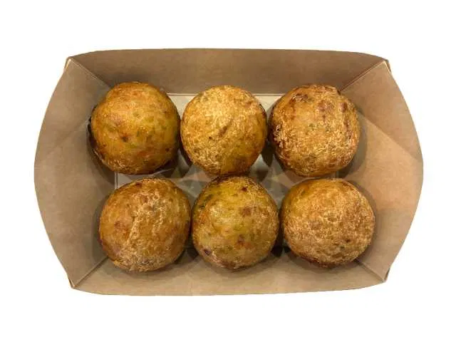 Fried Takoyaki (6 pieces)