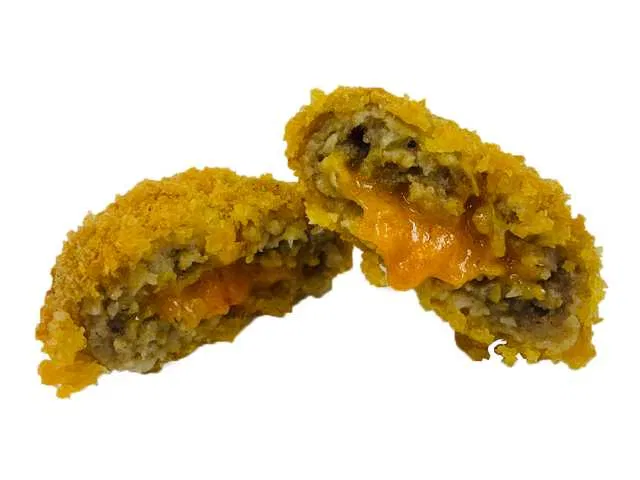 Moon-Viewing Menchi Katsu (Egg-Yolk Sauce)