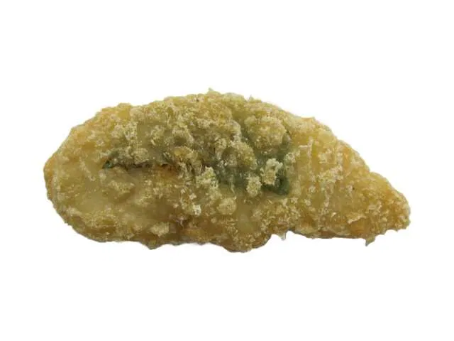 Crispy Fried Chicken Tender with Plum and Shiso