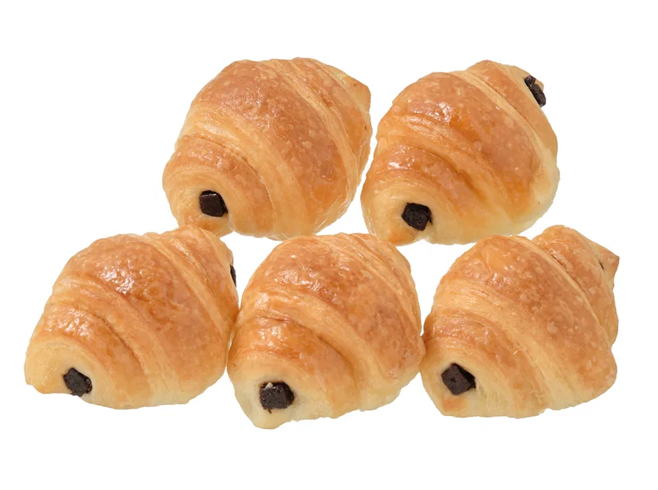 7 Premium Chocolate Mini Croissants (5-Pack)