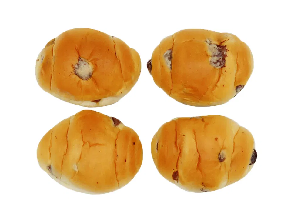 7 Premium Margarine-filled Raisin Butter Rolls (4 pieces)