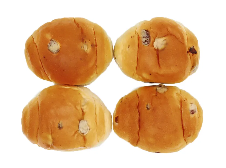 7 Premium Raisin Butter Roll 4-Pack