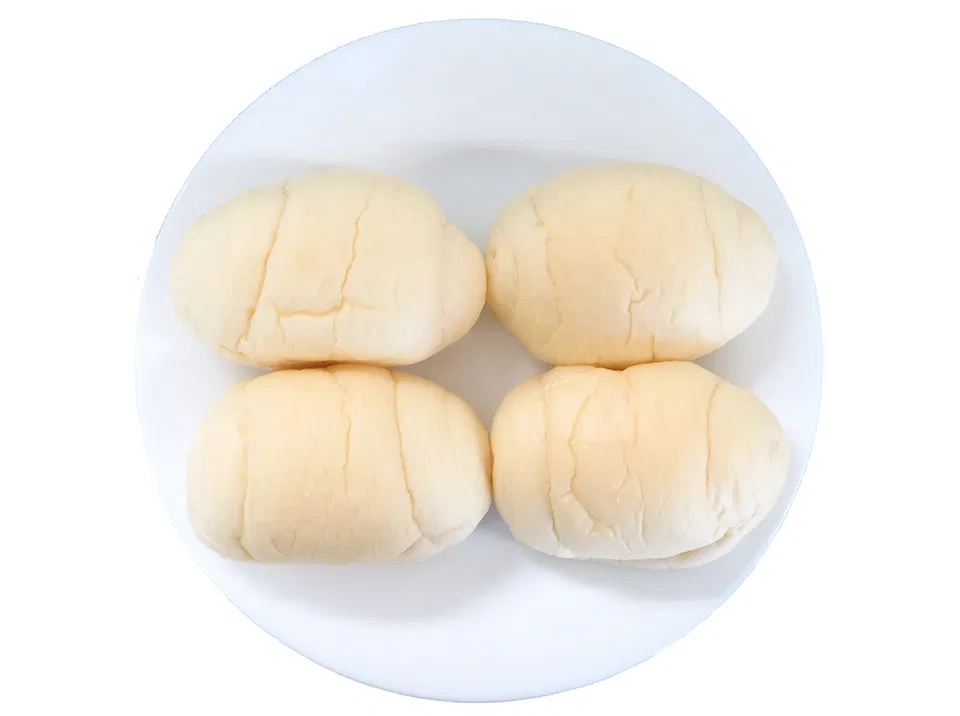 7P White Roll with Strawberry Jam & Margarine - 4 Pack