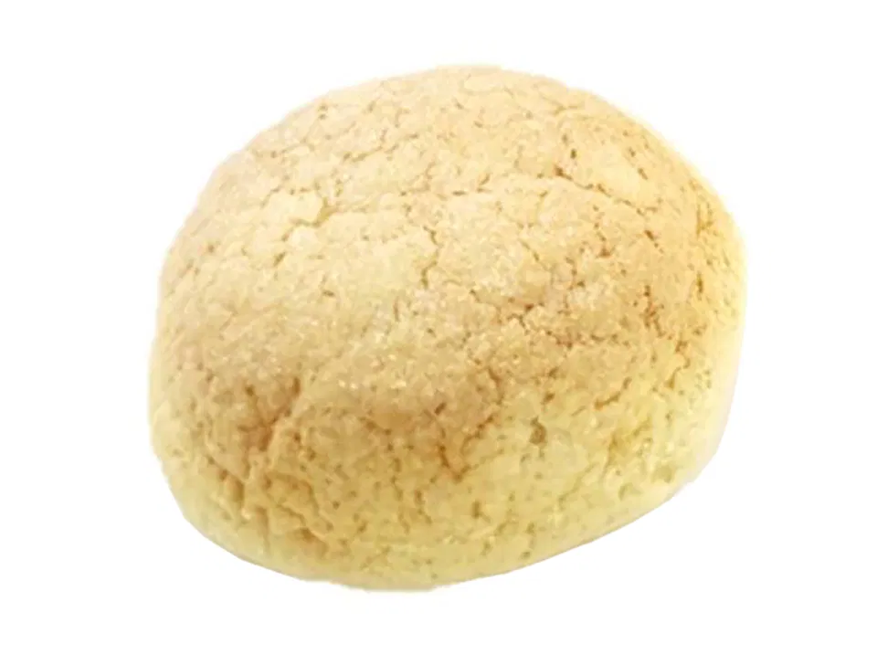 Melon Pan with Milk Cream