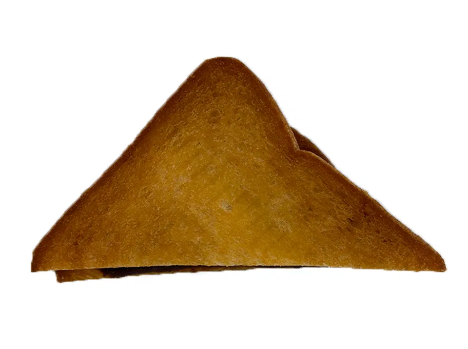 Fried bread stuffed with smooth red bean paste