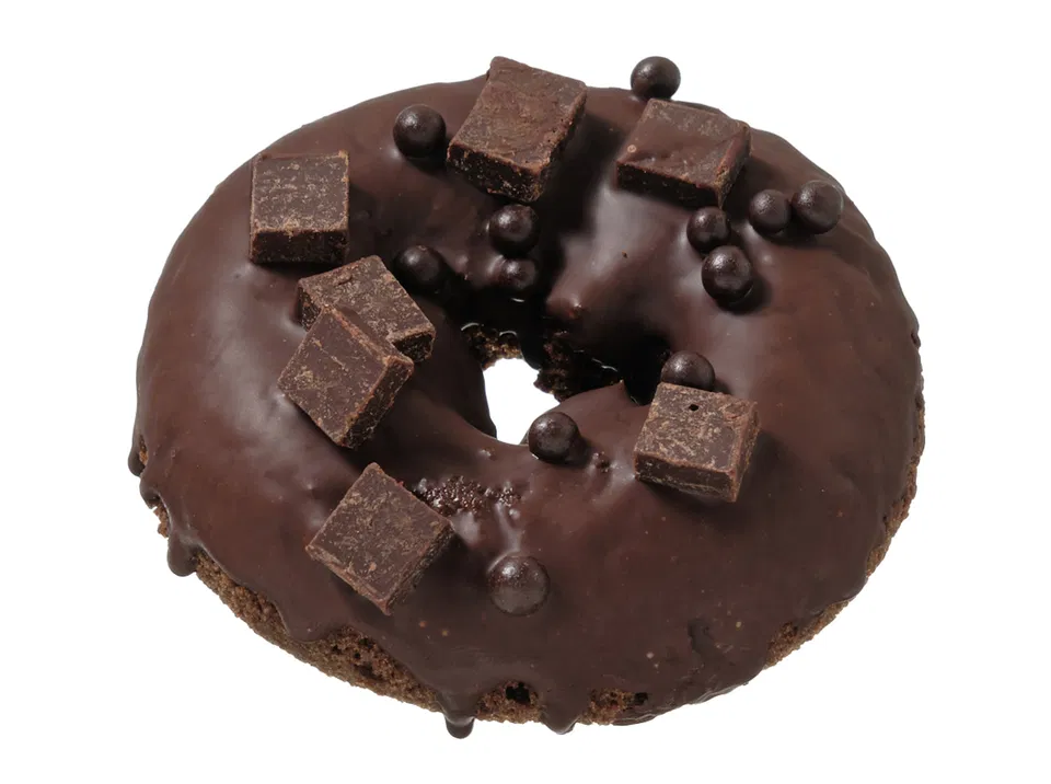 Chocolate-Loaded Cake Donut