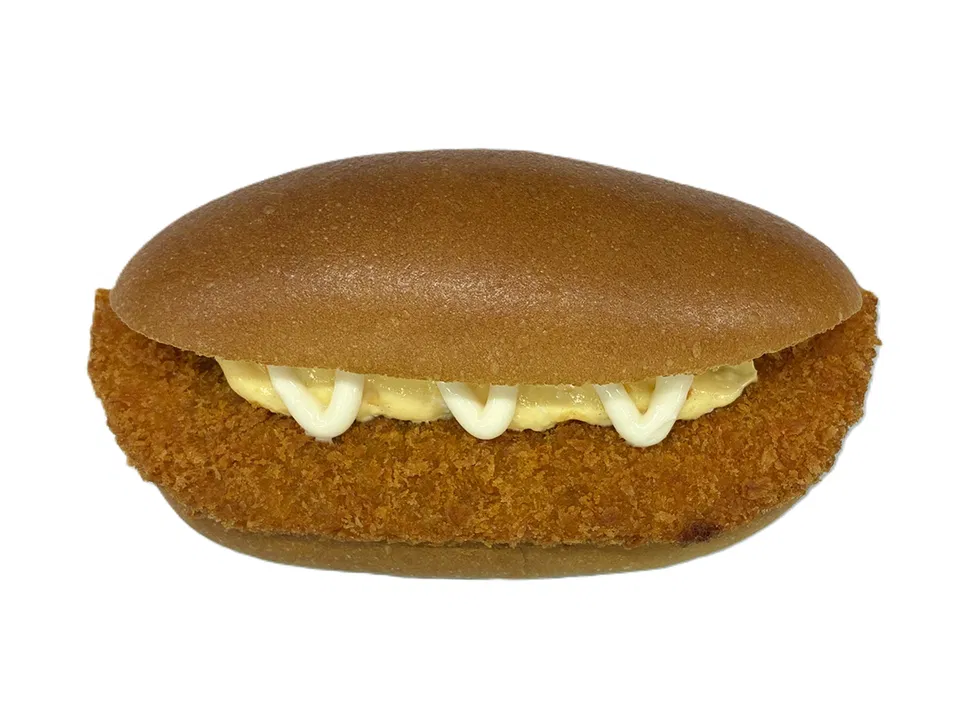 Fluffy Croquette & Egg Salad Sandwich
