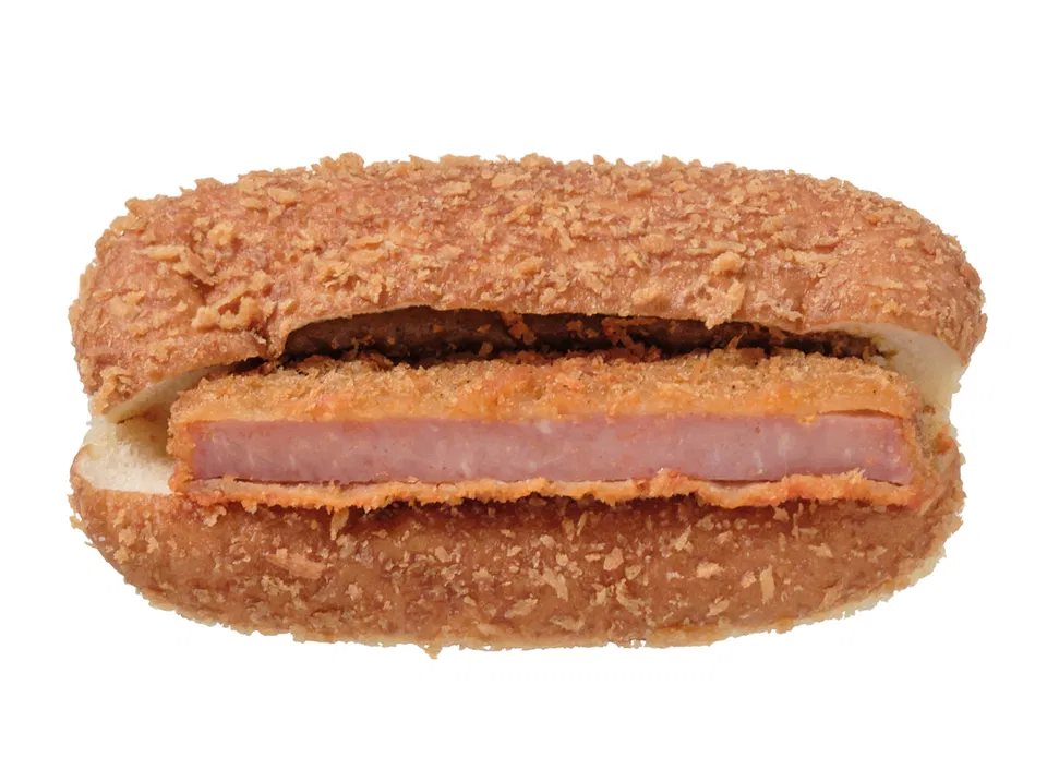 Thick-Cut Ham Katsu Curry Bread