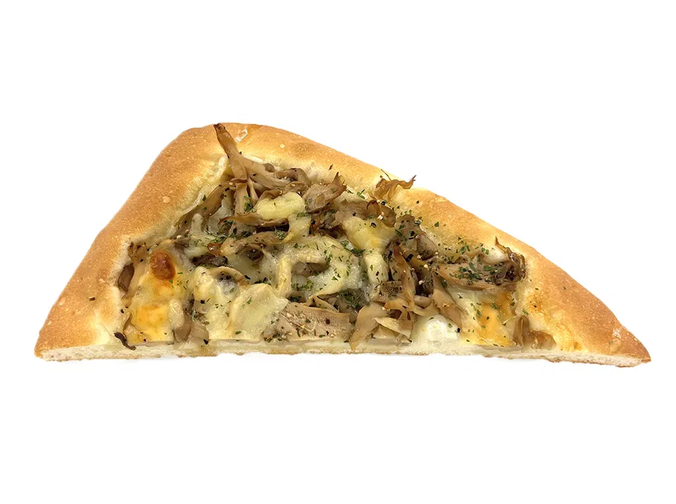 Niigata Maitake and Cheese Pizza Bread
