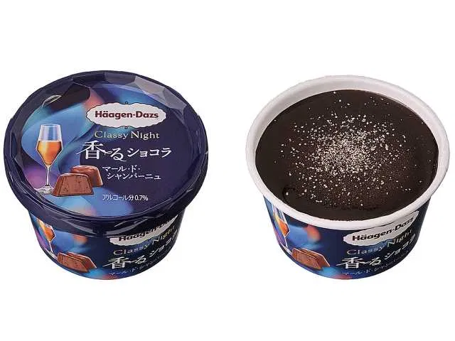 Haagen-Dazs Aromatic Chocolate with Marc de Champagne